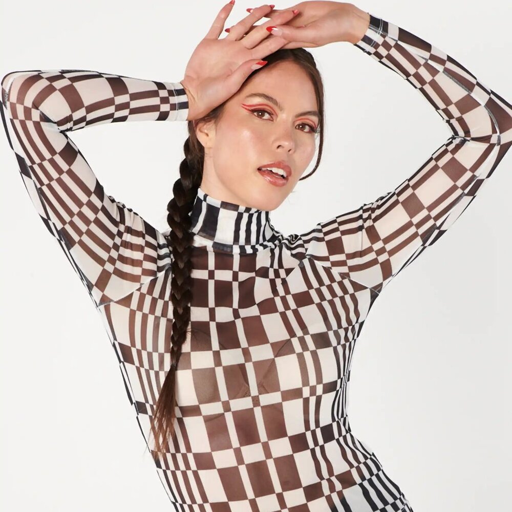 Tuesday of California Agnes Mockneck in Olga, Size M, NWOT